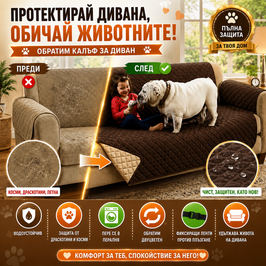 SofaShield™ Калъф за диван