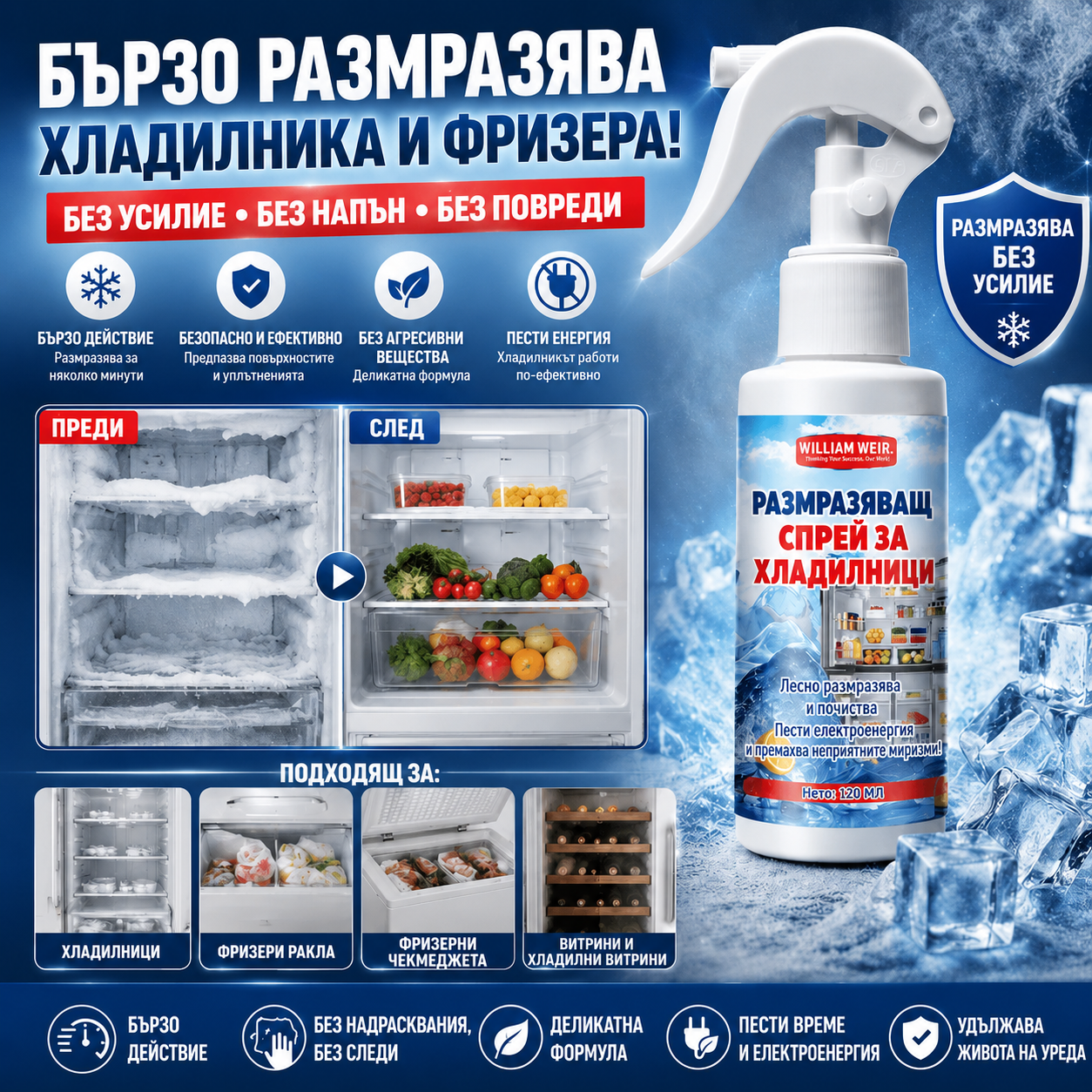 Спрей FrigoClean™ ❄️